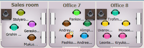 АРСИЭНТЕК_виртуальный офис SOCOCO_цвет аватаров